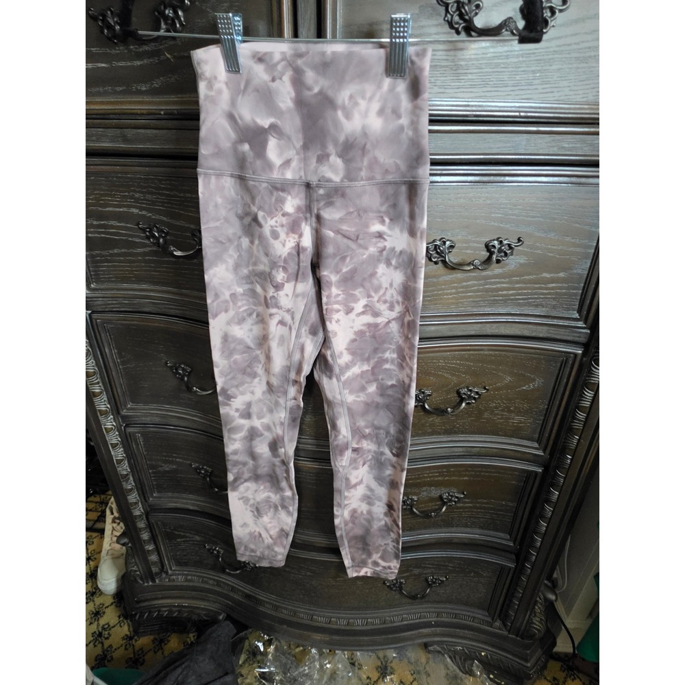 Lululemon Align High-Rise Pant 25 Diamond Dye Light Sage Medium Olive Size 2